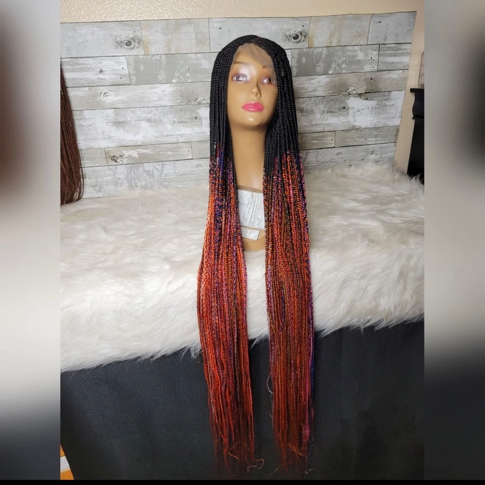 HANDMADE BRAIDED WIG. - Picture 6 of 7